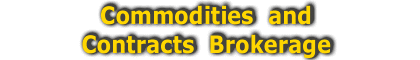 Commodities and Contracts Brokerage
