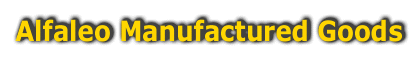Alfaleo
                      Manufactured Goods