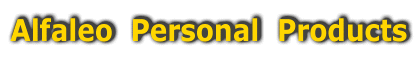 Alfaleo
                      Personal Products